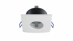 Ceiling lighting point fitting XANA cast square Fixted white, IP44